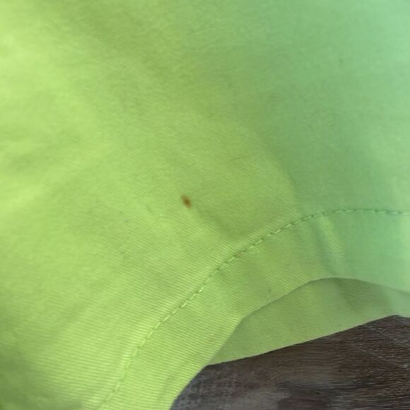 BAY STUDIOS Khakis Ladies Sherbert Green Cotton Chino Shorts Size 10 - Picture 4 of 9